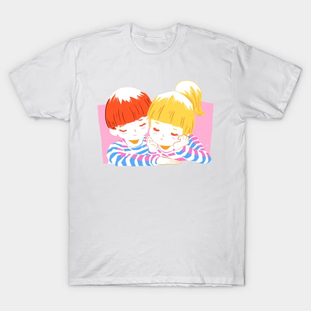 Cute Lov T-Shirt by francoviglino